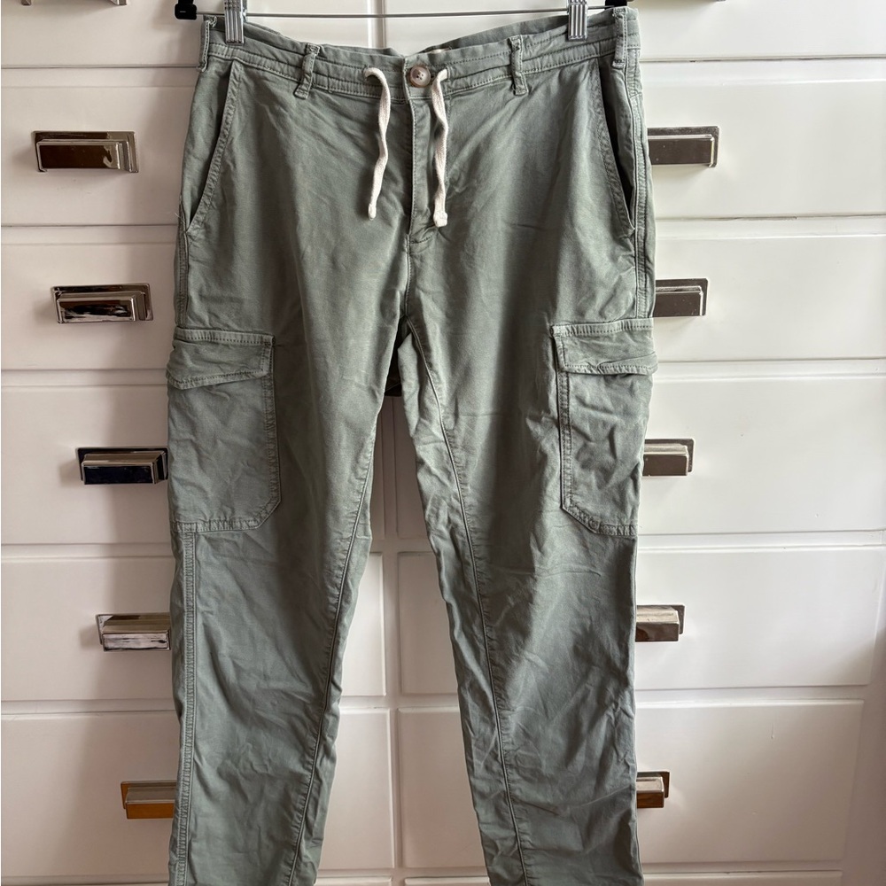 Marine Layer Olive Cargo Pants